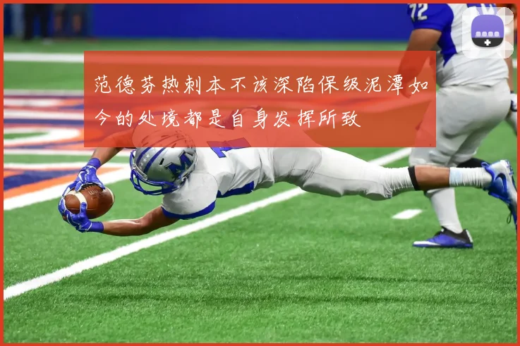 范德芬热刺本不该深陷保级泥潭如今的处境都是自身发挥所致